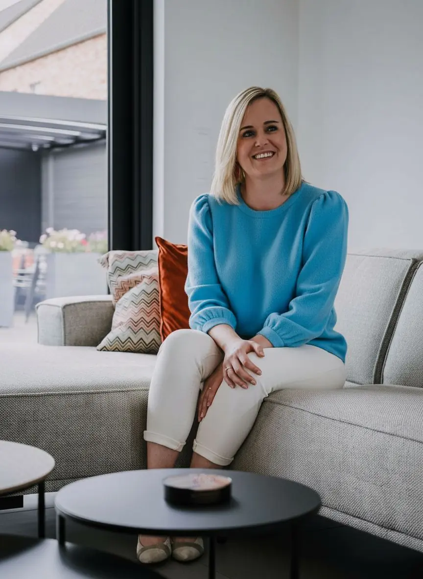 Wendy aan het werk
